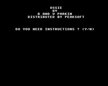 Ossie (19xx)(Peaksoft)[h TSTH] screen shot title